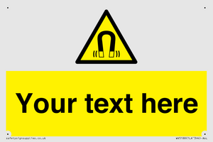 Custom Magnetic Field Sign